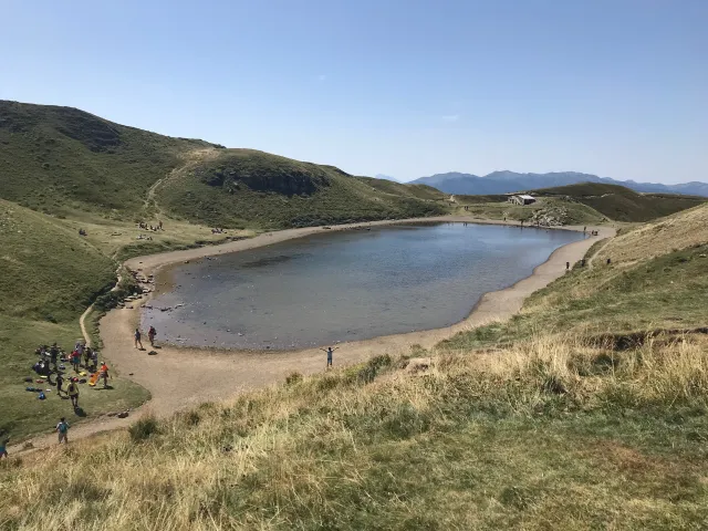 Il lago Scaffaiolo